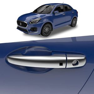 GFX Car Chrome Door Handle Cover for Maruti Suzuki DZIRE with Sensor
