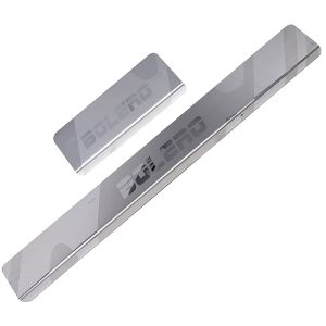 Galio Car Footsteps Sill Guard Stainless Steel Scuff Plate For Mahindra Bolero 2000 to 2019