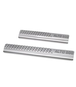 Galio Car Footsteps Sill Guard Stainless Steel Scuff Plate For Maruti Alto 800 2016 Onward