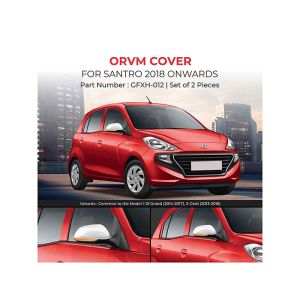 GFX Chrome ORVM Garnish Cover for Hyundai Santro (2018 Onwards)
