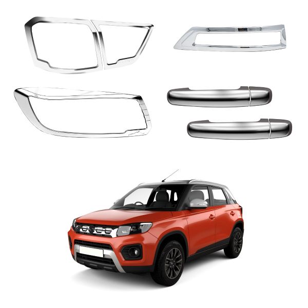 Buy Suzuki Vitara Brezza Interior Wooden Dashboard Combo Kit  Best quality  Car Accessories 2020